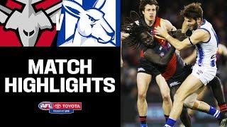 Essendon v North Melbourne Highlights | Round 17, 2019 | AFL