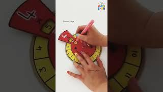 Multiplication Wheel #multiplication #multiplicationtrick #easymath #mathforkids #easycraft #maths