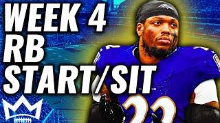 Running Backs You MUST START and SIT in Week 4 (Every Matchup) | 2024 Fantasy Football