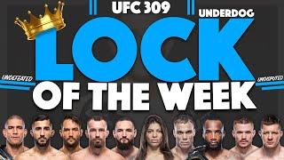 Jacob's LOCK OF THE WEEK for UFC 309 | LOTW | We Want Picks #UFC309