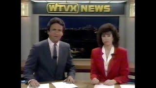 WTVX - TV 34 Final Newscast - August 4, 1989 - Fort Pierce / West Palm Beach, Florida