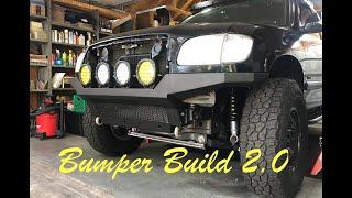 I built a new high clearance front bumper for my Toyota.