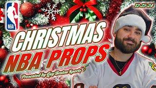 NBA Player Props Today 12/25/2024 CHRISTMAS DAY | FREE NBA Best Bets and Player Props