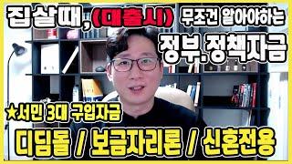 디딤돌,보금자리론,신혼부부전용대출조건과 꿀팁! 정리 - [김씨복덕방TV]