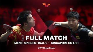 #WTTSmashback | Fan Zhendong v Ma Long | MS Final | Singapore Smash 2022