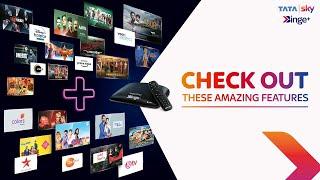 Tata Sky Binge+ | Unlimited Features, One Platform | One Smart Set Top Box, One Remote