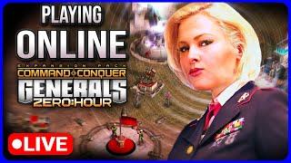 They'll Never Crack My Defenses in Online FFA Matches | C&C Generals Zero Hour