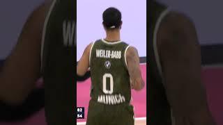 Doube Double!!! Nick Weiler-Babb Posts 12 points & 11 assists vs. ALBA Berlin