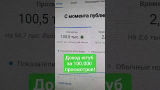 Американский Ютуб! Доход за 100000 просмотров!