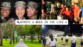 AFROTC CADET VLOG: Realistic Week in the Life of a Cadet !