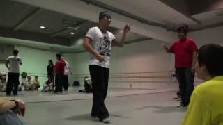 "LAST ONE STANDS 2010" Vancouver Workshop: POPPIN SAM (施勇) in-class solo