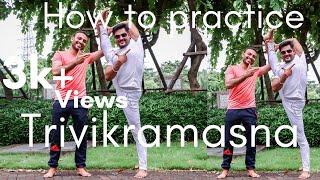 Trivikramasna | How to practice of Trivikramasna | yoga with Anmol Singh