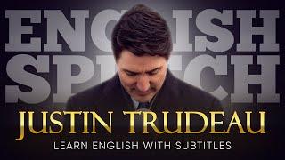 ENGLISH SPEECH | JUSTIN TRUDEAU: Resignation Speech (English Subtitles)