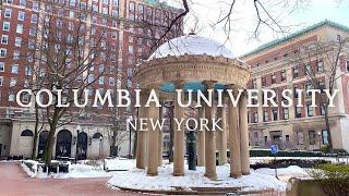 [4K] NYC / Columbia University, Ivy League Campus Tour /Feb.20 2021