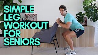 7 Minute Leg Exercises For Stronger Legs | Daily leg Exercises for Seniors