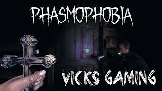 GHOST BUSTERS for a Night | Phasmophobia | Vicks Gaming