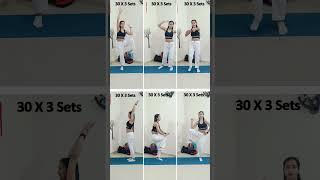 Full Body Fat Loss Exercises At Home #nikitafitness