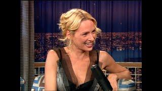 Uma Thurman's Thoughts on Quentin Tarantino’s Foot Fetish | Late Night with Conan O’Brien