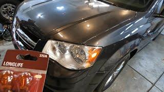 Dodge Grand Caravan Front Turn Signal Bulb Replacement