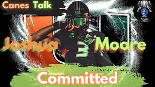 Elite WR Joshua Moore Flips From the Gators and Becomes a Cane!!!!