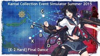 Kantai Collection Event Simulator [Summer 2015 E-2 Hard] Final Dance