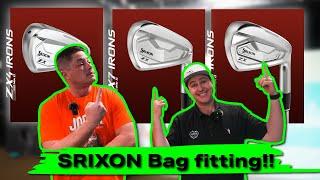 Full bag fitting by SRIXON!! ( Testing out the ZX 4, 5, & 7 !!!! )