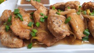 How to make Lemon Ginger Chicken Chinese Styles/