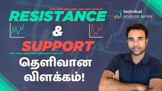 Support and Resistance Trading strategy in Tamil | Trading for beginners in Tamil | Trading in Tamil