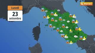 Meteo, previsioni meteo Lunedì 23 settembre 2024