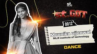 Mounika ujjenwal || D012 || Wild Card Entry || ST.Got || Student Tribe || Zone-1 || Audition-2