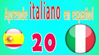 Aprende italiano en español para principiantes: 20