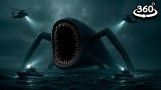Warning! Unknown Giant Sea Creature Was Found By Drone – El Gran Maja in 4K 360° VR