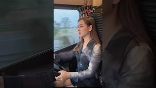 China's richest girl truck driver in the world!