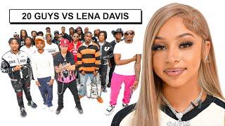 20 GUYS VS 1 INFLUENCER: LENA DAVIS