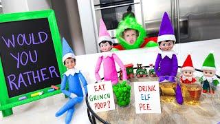 Elf on the Shelf Would You Rather?! Saying Goodbye to Our Elves!