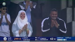 sarfaraz Khan 150 runs against newzealand test match 2024