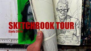 Sketchbook Tour - Drawing Every Day (Early 2023)