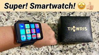 TICWRIS MAX 4G 2.86" Touch Screen Smart Watch Android 7.1 32G 8MP Camera , Face ID