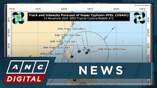 Signal No. 5 up in NE Cagayan as 'Ofel' instensifies into a super typhoon | ANC