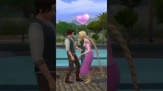 Flynn Rider & Rapunzel starting a family #sims4 #thesims4 #disney #tangled