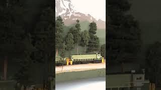 BCR M420 A & B units running “south of the border” #train #hoscale #modelrailroad #rapido #cascades