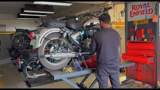 [1st Service] Royal Enfield Classic 350 Emerald Green | Really Shocking 