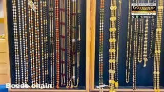 Beads chains||NAKSHATHRA 916 GOLD AND DIAMONDS