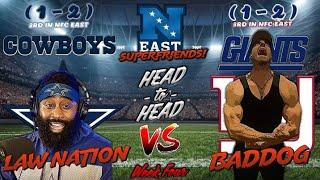 Cowboys vs. Giants NFC EAST Super Friends Battle + More