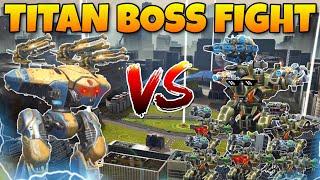  1VS6 SHARANGA VS VITYAZ ARMY TITAN BOSS FIGHT! || WAR ROBOTS GAMEPLAY! || SKIRMISH CONCEPT ||