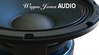 Wayne Jones AUDIO 10” drivers for powered bass cabinets