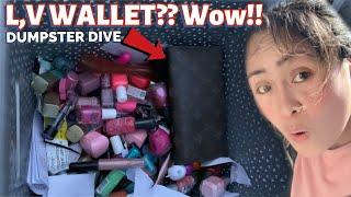 Dumpster Diving Filipino in America, Louis Vuitton Wallet, Nail Polish Best  Dumpster Dive wow!!