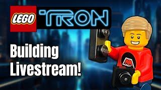 LEGO MOC Building Livestream! Let's Make More TRON!