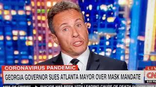 Chris Cuomo, master of the chyron