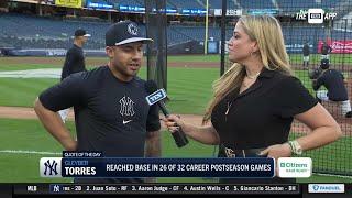 Gleyber Torres re-lives Saturday's win